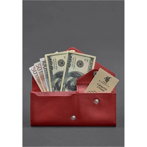 Женский кошелек BlankNote Керри 1.0 красный (BN-W-1-red): Пол Женский