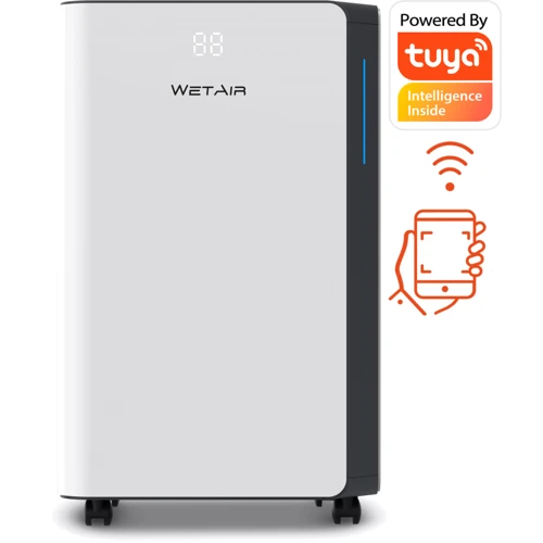 Осушувач повітря WetAir WAD-B20L: Витрата повітря, куб.м/год 150