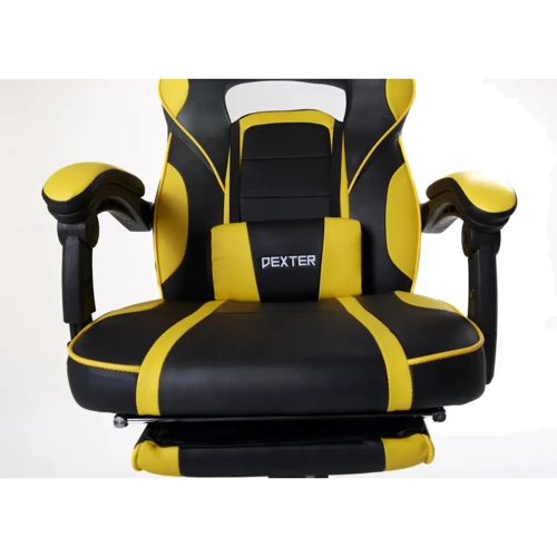Кресло AMF VR Racer Dexter Webster черный/желтый (553509) фото 9