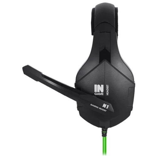 Навушники Gemix N1 Black/Green: Тип кріплення оголовные