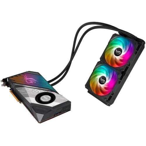 Видеокарта ASUS Radeon RX 6800 XT 16Gb ROG STRIX LC OC GAMING (ROG-STRIX-LC-RX6800XT-O16G-GAMING): Разрядность шины памяти, бит 256