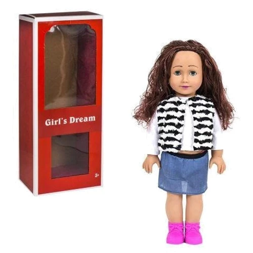Кукла Mic Girl's Dream 45 см в шубке (8920 Е)