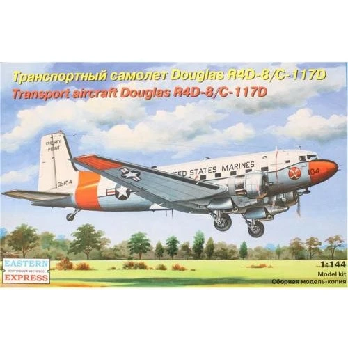 Модель Eastern Express Транспортний літак Douglas R4D-8/C-117D (EE14478)