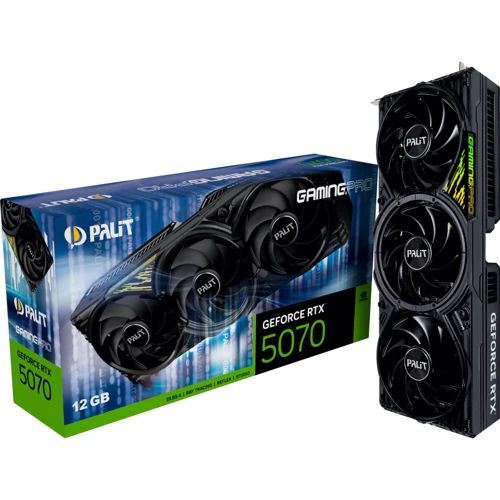 Відеокарта Palit GeForce RTX 5070 GamingPro (NE75070019K9-GB2050A) фото 9