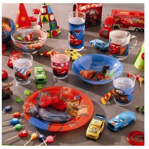 Столовий сервіз Набір Luminarc Disney Cars2 H1499 / ПК (тарілка, піала, кружка) фото 7