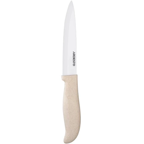 Ніж для тонкої нарізки Ardesto Fresh 24.5 см (AR2124CS): Лезо Циркониевая керамика