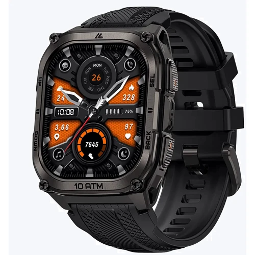 Смарт-часы Kospet Tank M4 Black: Виды спорта Велоспорт, Плавание, Дайвинг, Бег