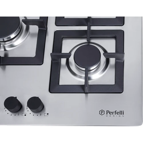 Варильна поверхня газова Perfelli Design HGM 7530 INOX SLIM LINE фото 5