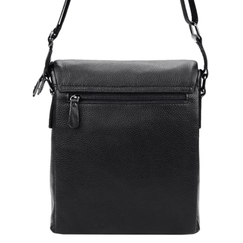Мужская сумка планшет Borsa Leather черный (1t8871-black): Тип ручки Плечевой ремень, Без ручки