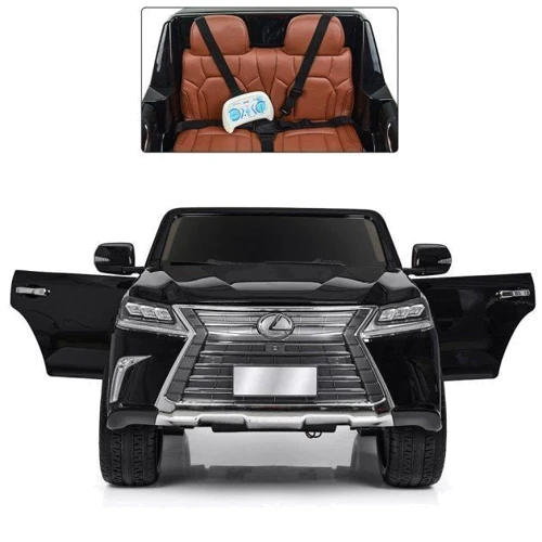 Электромобиль Kidsauto Lexus LX570 STYLE 4WD чёрный лак (SMT-7588black): Вид джип