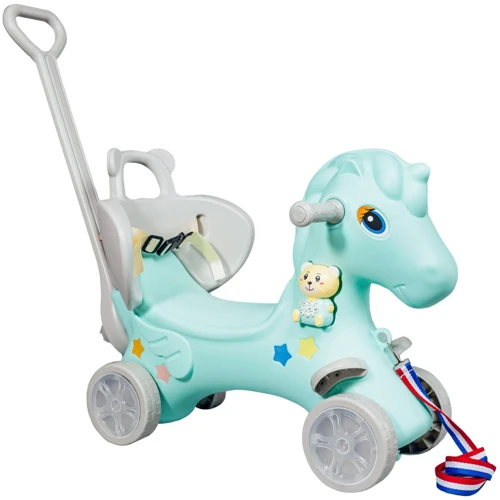 Лошадка качалка – каталка XOKO Play Pen RHO3 5 в 1 Blue (RHO3)