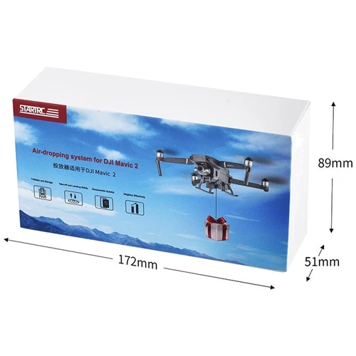 Система скидання подарунків Landing Gear with Airdrop System для DJI Mavic 2 Pro/Zoom: Тип гаджета кріплення
