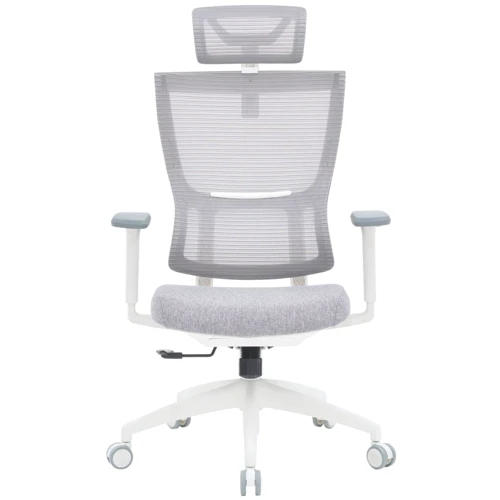 Офісне крісло OfficePro Elegant (OC600-W-LG-LG): Максимальне навантаження, кг 120