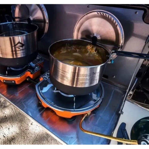 Набір посуду Sea To Summit Sigma Cookset 1.1, Pacific Blue/Silver (STS AKI5009-03122103) фото 8