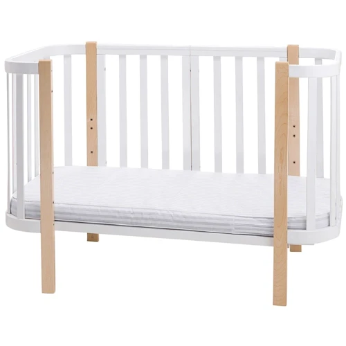 Матрас Babyroom Oval-120 OK-5 кокос 5 слоев белый (625559)