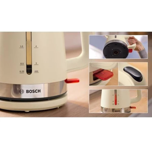 Електрочайник Bosch TWK4M227: Потужність, Вт 2400