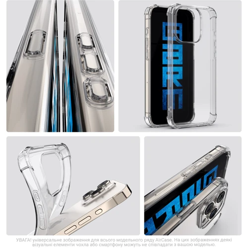 Чохол для телефона ArmorStandart Air Force Transparent for Realme 12 5G (ARM77895): Матеріал TPU (термополиуретан)