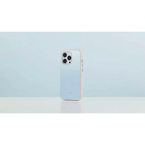 Чехол для iPhone Moshi iGlaze Slim Hardshell Case Adriatic Blue (99MO132522) for iPhone 13 Pro: Тип чехла накладка на заднюю часть