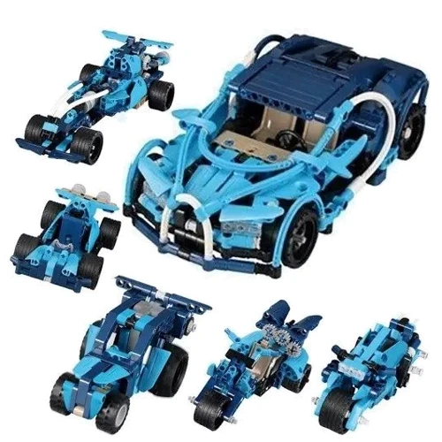 Конструктор CaDa Technic "Bugatti Chiron" 6 в1, 509 деталей (C52015W)