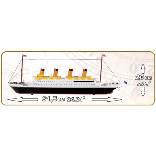 Конструктор COBI Титаник, 600 деталей (COBI-1914A) фото 5