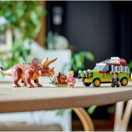 Конструктор LEGO Jurassic World Дослідження трицератопсів 281 деталь (76959) фото 7