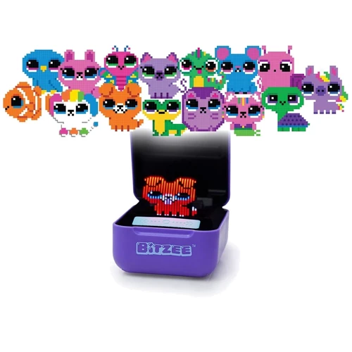 Інтерактивна іграшка з цифровими героями Bitzee - Мої піксельні улюбленці фіолетовий (6067790)