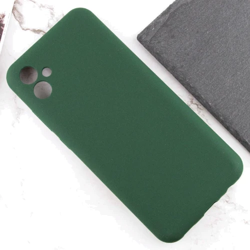 Чохол для телефона Lakshmi Case Silicone Cover Full Camera Dark Green для Samsung A065 Galaxy A06: Колір зеленый