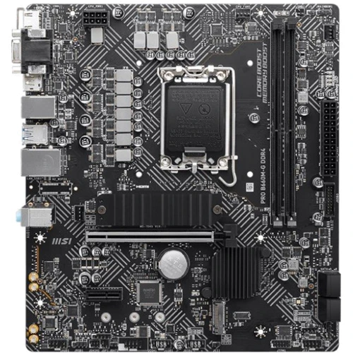 MSI PRO B660M-G DDR4: Оперативная память 2xDDR4 4600+ МГц, до 64 ГБ