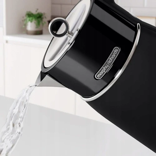 Электрочайник MORPHY RICHARDS Signature 1.5 l Black: Тип нагревательного элемента диcковый (cкрытый)