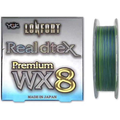 Шнур YGK Lonfort Real DTex X8 90m (мультиколор) # 0.4 / 12lb (5545.02.81)