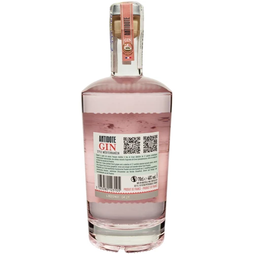 Джин Antidote Style Mediterraneen Rose 40% 0.7 л (FSH_3263280123105): Об'єм, л 0.7