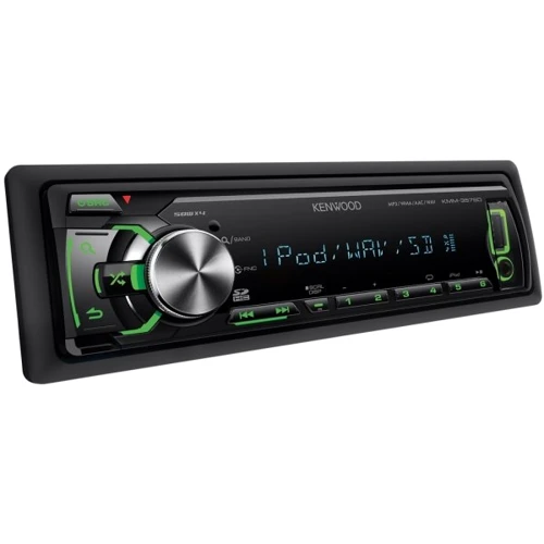 Kenwood KMM-357SD: Дисплей Флуоресцентный (FL) дисплей, 13 сегментов х 11 символов