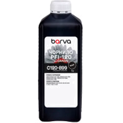 Чернила Barva Canon PFI-120/710 1л BK pirmented (C120-899)