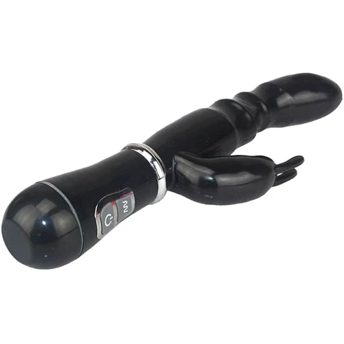 Вибратор кролик NDS 7329-4 Black (22111)