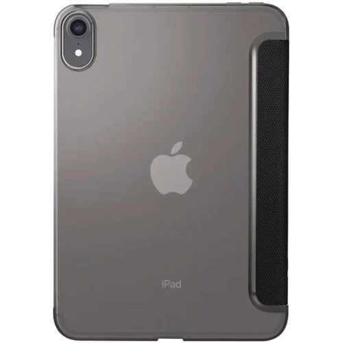 Аксессуар для iPad Spigen Liquid Air Folio Black (ACS03762) for iPad mini 6 2021: Особенности Приятен на ощупь, защита спереди, сзади и в углах, Надежная защита от царапин и загрязнений, трансформируется в подставку