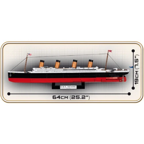 Конструктор Cobi Титаник 1:450 960 деталей (COBI-1928) фото 5