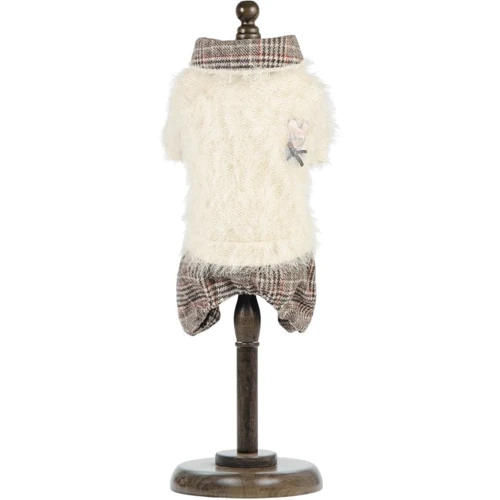 Костюм Pet Fashion "ФЛЕР" M Бежевий (4823082411665): Розмір тваринного Середні