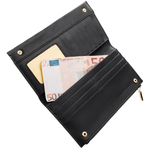 Женский кошелек Smith&Canova черный (FUL-26811-black): Тип Кошельки
