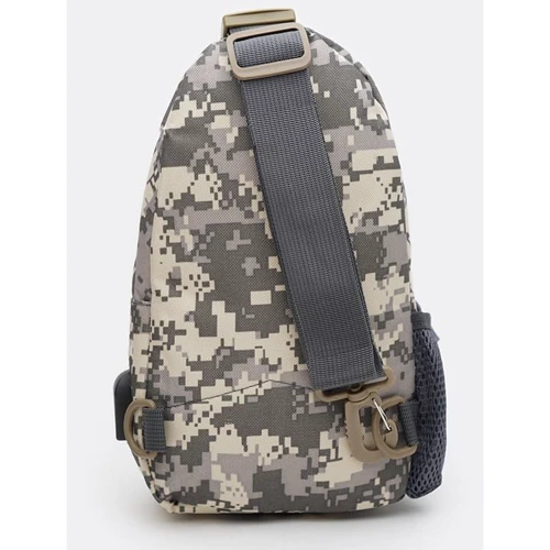 Мужская сумка-слинг Monsen серая (C1HSSA0708gr-grey): Страна производитель Тайвань