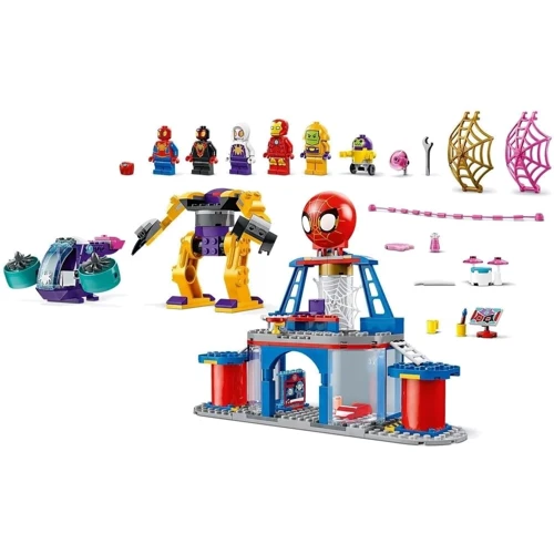 Конструктор LEGO Super Heroes Marvel Spidey Паутинная штаб-квартира команды Паука 193 детали (10794) фото 5