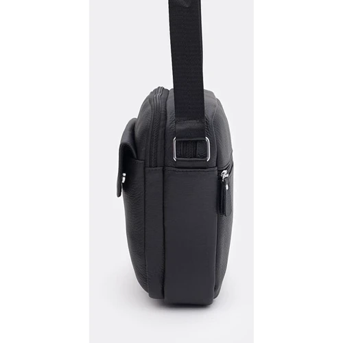 Чоловіча сумка через плече чорна Keizer (K12301bl-black): Тип Сумки