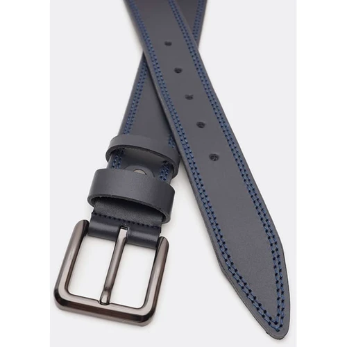 Чоловічий ремінь Borsa Leather синій (V1125FX50-navy): Стать Мужской