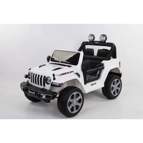 Електромобіль Kidsauto Jeep Wrangler Rubicon style 4x4 (повний привід) білий (FT-938white): Матеріал корпусу пластик