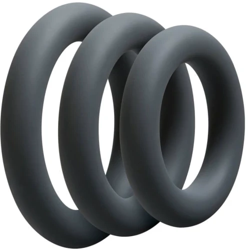Набір ерекційних кілець Doc Johnson OptiMALE 3 C-Ring Set Thick: Виробник Doc Johnson