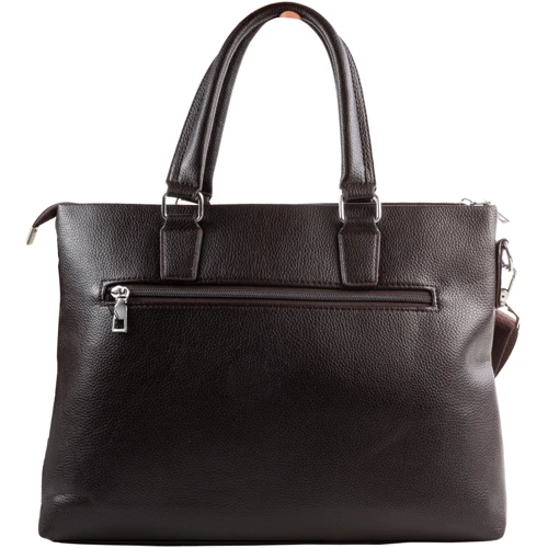 Мужская конференц-сумка Valiria Fashion коричневая (3DET869-2-10): Материал Искусственная кожа