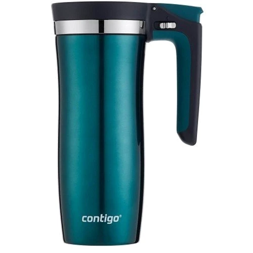 Термокружка Contigo Handled AUTOSEAL 470 мл Evergreen (2028799): Виробник Contigo