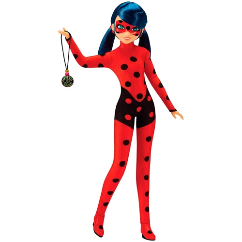 Лялька Miraculous Леді Баг та Супер-Кіт - Леді Баг з талісманами удачі (26 см)