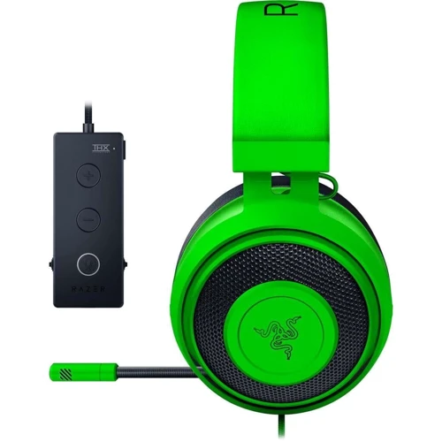 Навушники Razer Kraken Tournament Edition Green (RZ04-02051100-R3M1): Тип конструкції повнорозмірні