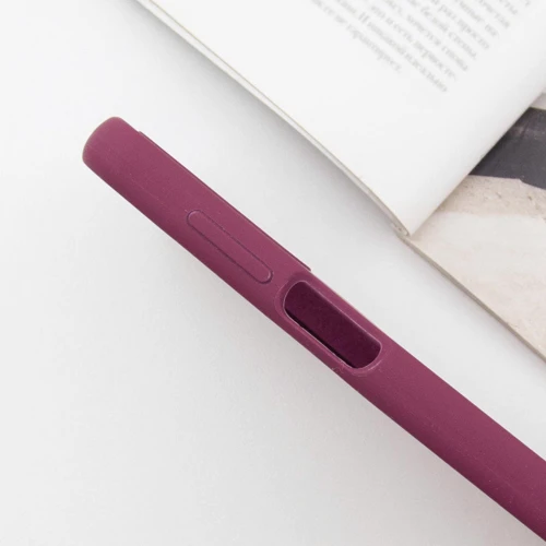 Чохол для телефона Lakshmi Premium Silicone Case з Logo Full Camera Plum Samsung A245 Galaxy A24 4G: Матеріал силикон