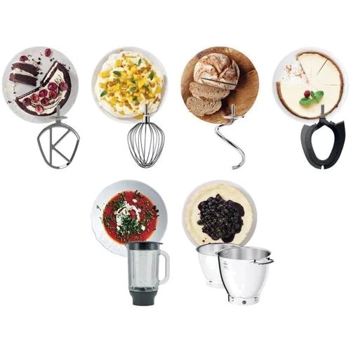 Кухонний комбайн Kenwood Titanium Chef Patissier XL KWL90.124SI: Об'єм чаші 7 та 5 л